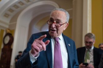 Chuck Schumer hospitalized for dehydration after feeling lightheaded during scorching heat wave