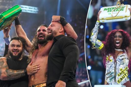 Seth Rollins, Naomi win Money in the Bank ladder matches