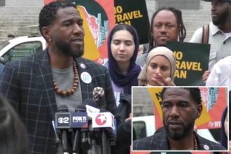 NYC Public Advocate Jumaane Williams claims Trump is exciting ‘white supremacy’ across nation, slams Adams at protest