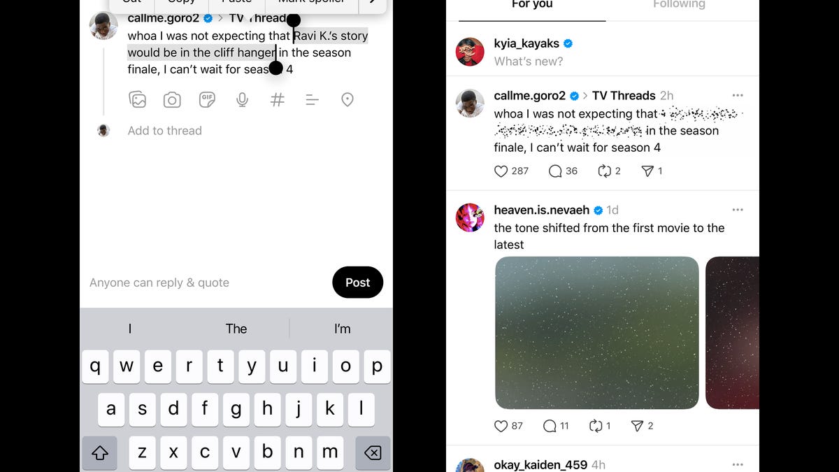 A New Threads Feature Saves You From Seeing and Posting Spoilers: Here’s How It Works
