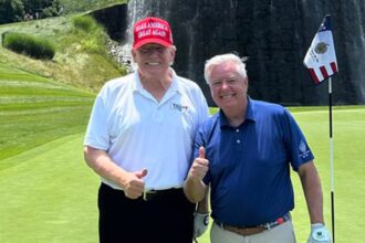 Trump golfs with Republican senators Schmitt, Graham and Paul ahead of ‘Big, Beautiful Bill’ vote
