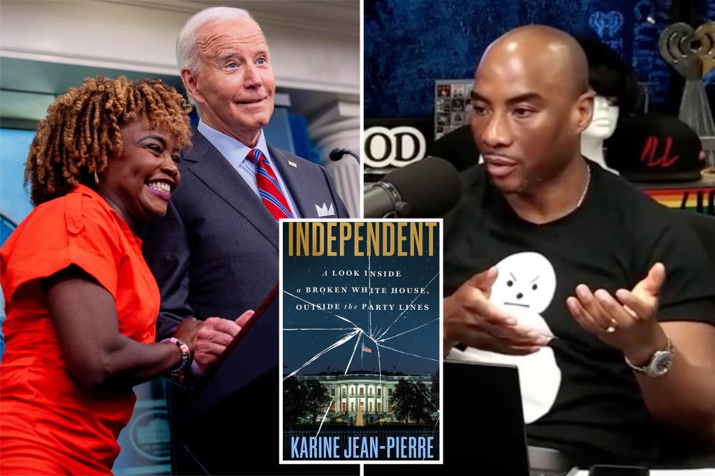 Charlamagne slams Jean-Pierre’s book, claims ‘nobody wants to hear’ from someone who ‘lied’ for Biden