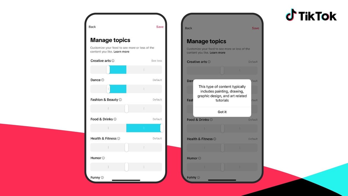 You Can Now Customize Your TikTok ‘For You’ Feed With Sliders. Here’s How
