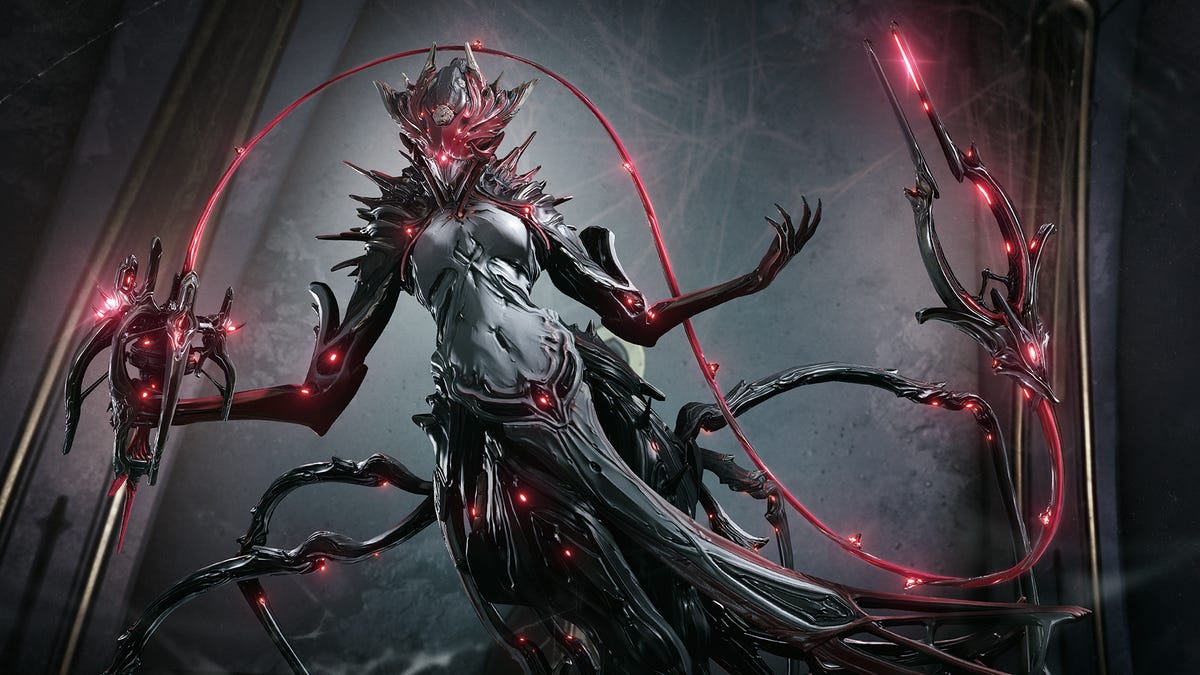 Warframe Isleweaver’s Spider-Man-Like Frame Is a Masterpiece of Design