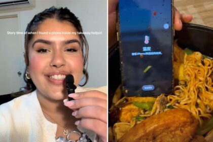 Woman finds crazy discovery at the bottom of her takeout food