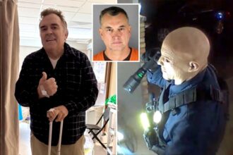 Minnesota state Sen. John Hoffman leaves hospital after being shot 9 times by man posing as officer