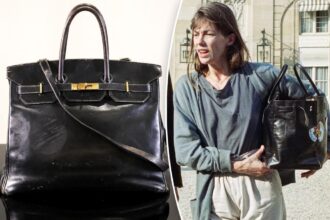 The original Birkin bag is going up for auction today — here’s the jaw-dropping amount it’s expected to fetch