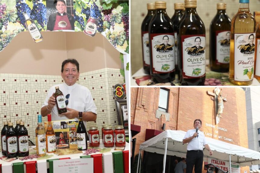 Exclusive | Priest at center of Sabrina Carpenter video drama is selling olive oil, wine — and finally opens up about the fiasco