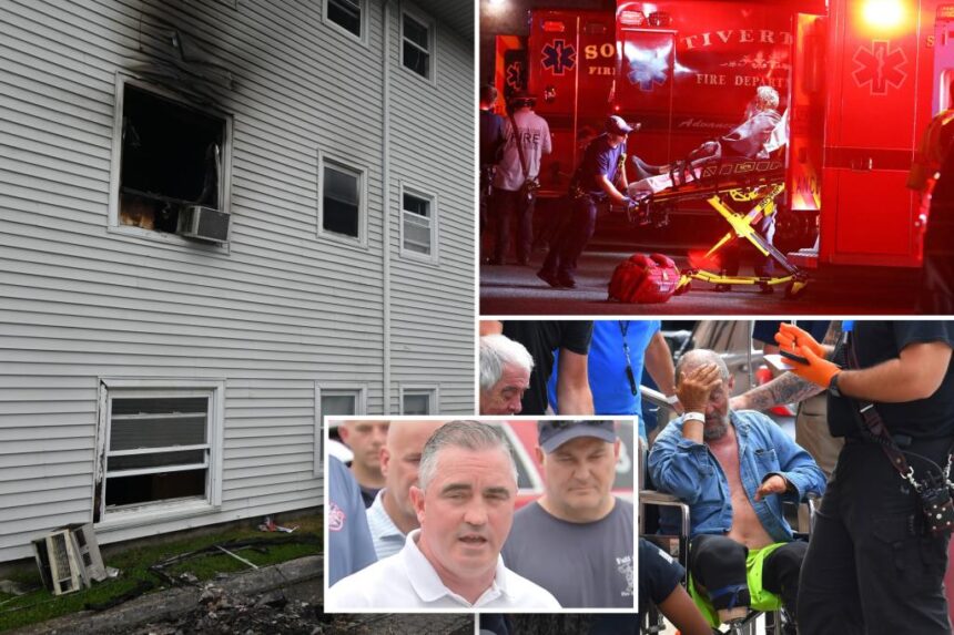 Fire chiefs in Mass. city where 9 people died in nursing home blaze blame mayor for budget cuts