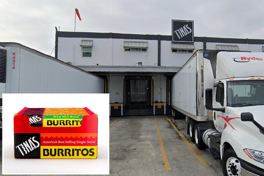 Teenage cleaner fatally sucked into meat grinder at California factory for popular frozen burrito brand