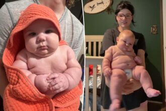 My giant baby is 23 pounds — other parents accuse me of abuse but I know my child is healthy