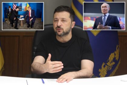 Exclusive | 50-day sanctions deadline for Russia wastes time — and human lives — as Putin ‘lies’ to Trump, Zelensky exclusively tells The Post