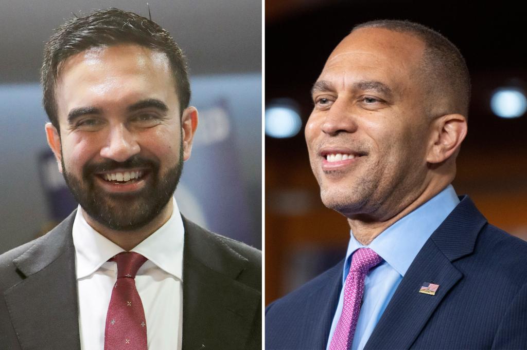 Top House Dem Hakeem Jeffries doesn’t endorse socialist Zohran Mamdani in NYC mayoral race in lukewarm statement after highly-anticipated meeting