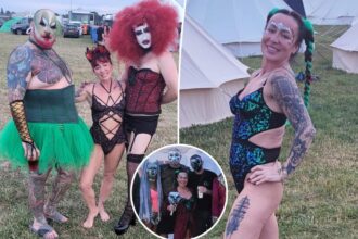 Sex fest worker reveals raunchy secrets from behind the tent flaps at controversial swingers weekend: ‘More condoms than coffees’