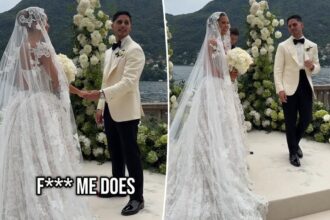 Groom’s comment on wedding day divides social media