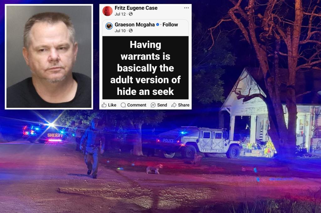 Knucklehead wanted by police posts ‘hide-and-seek’ taunt on social media, leading cops right to him