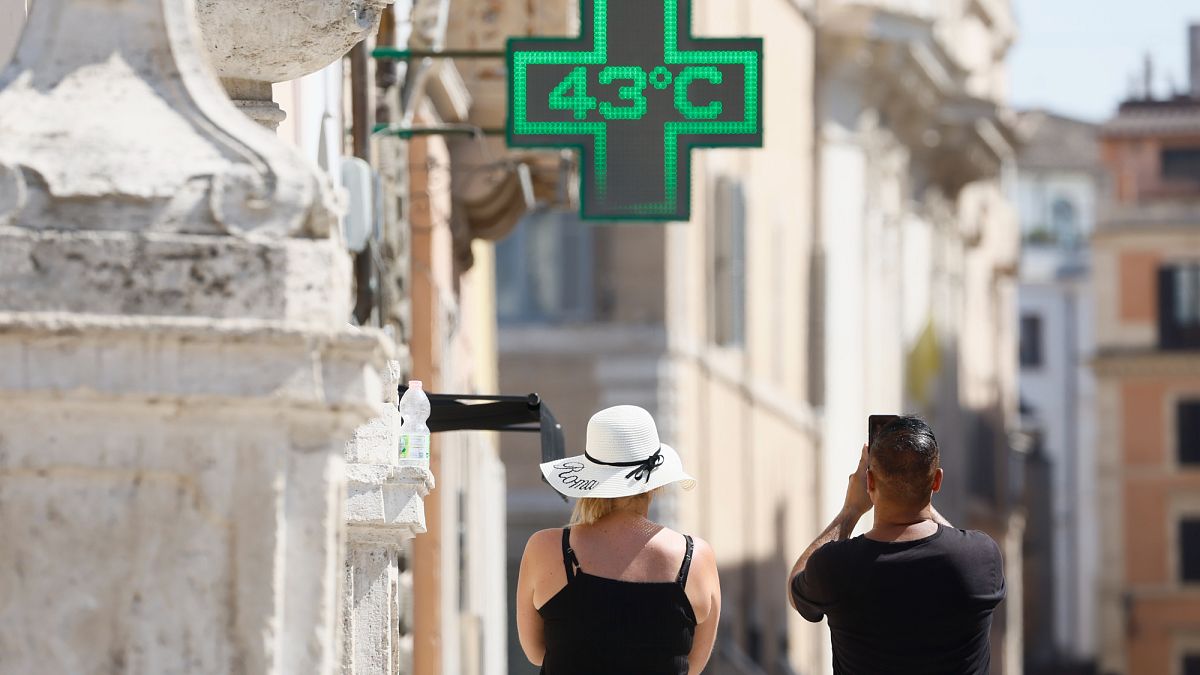 Europe swelters under severe heatwave as temperatures soar above 40C