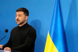 Russia launched 26 missiles and 597 drones at Ukraine, Zelenskyy said