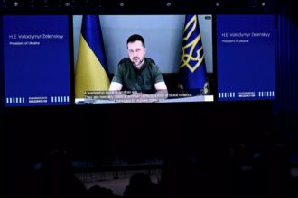 Moscow is ‘stuck in another century,’ Ukraine’s president says