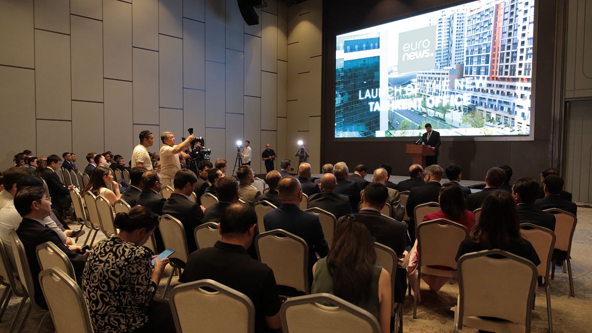 Tashkent: Euronews launches its new office in Central Asia