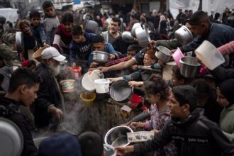 E3 countries’ leaders press Israel to increase aid entering Gaza