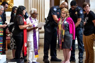 Dozens arrested at Capitol while protesting Republican tax and spending cut bill