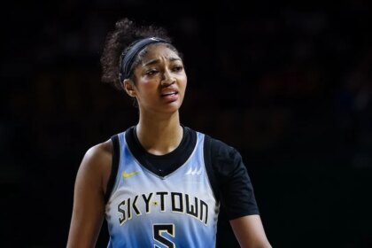 Angel Reese knocks clipboard out of Sky coach’s hand as team implodes