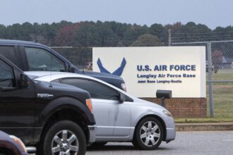 Driver arrested after attempting to drive through fence at US military base: authorities