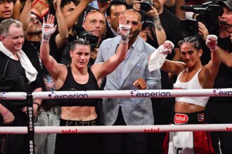 Katie Taylor defeats Amanda Serrano for third time in controversial majority decision