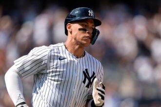 Yankees slugger Aaron Judge hits milestone home run at blistering fast pace