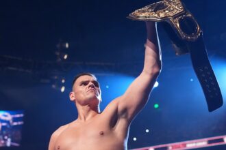 Gunther defeats Goldberg in WWE legend’s retirement match; Seth Rollins appears to suffer knee injury