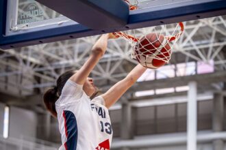 French women’s basketball player, 17, throws down dunk in game vs Belgium