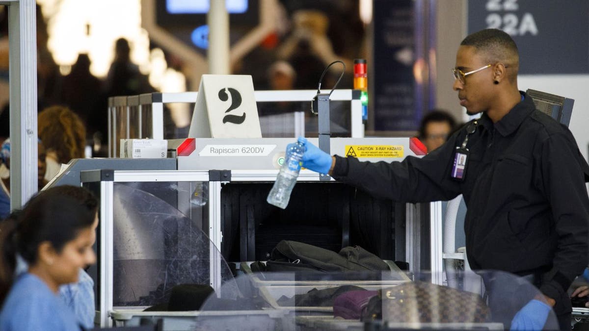 TSA screening checkpoint