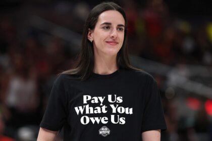 Sparks’ Kelsey Plum swipes Caitlin Clark, her All-Star team over statement T-shirts