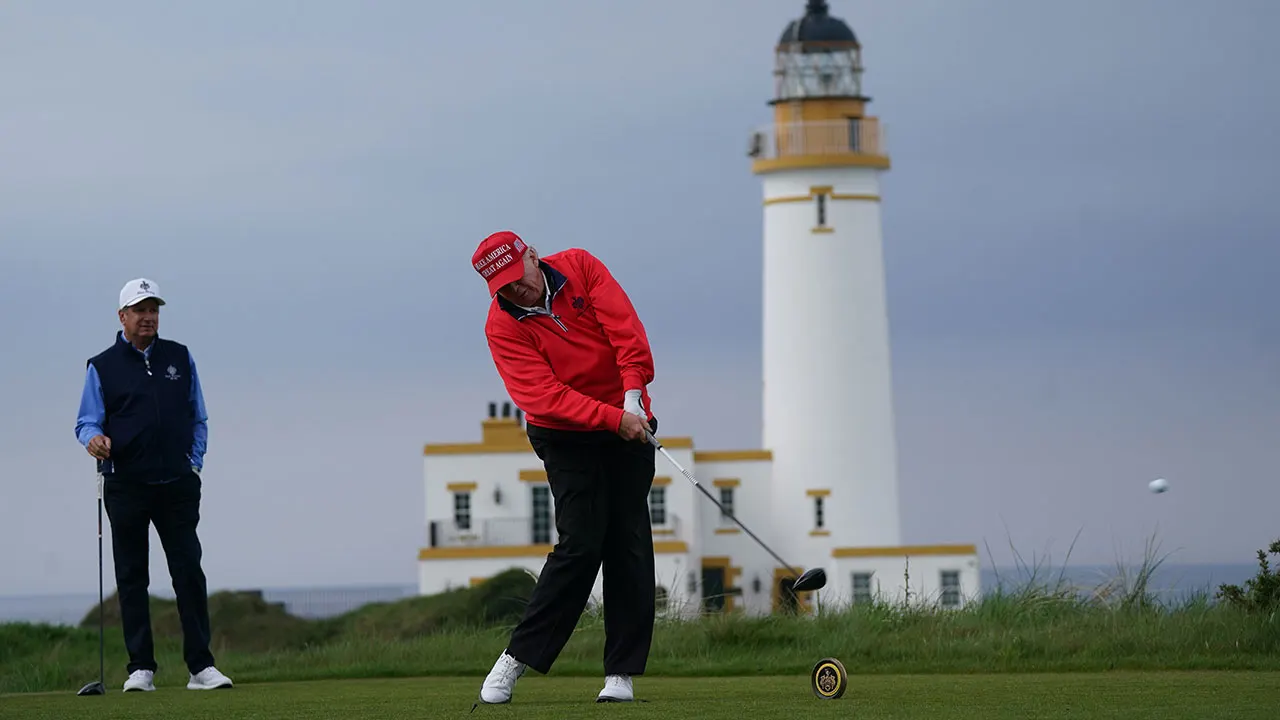 Trump heads to Scotland to talk golf, politics and trade