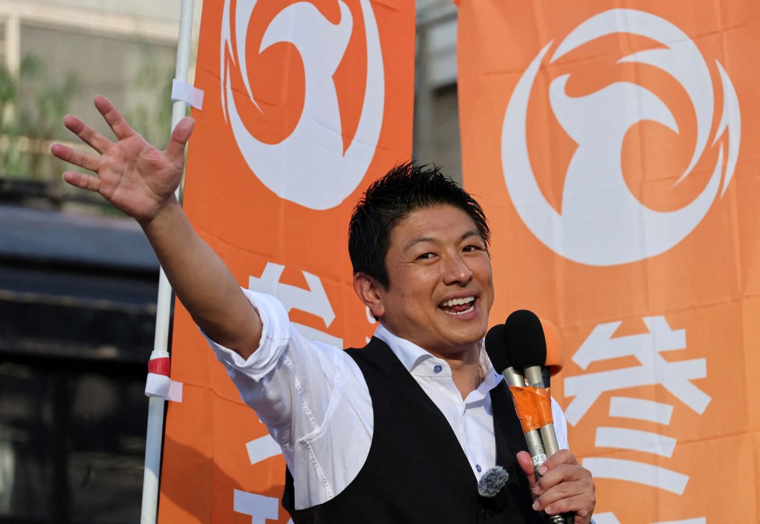 Trump-inspired ‘Japanese first’ politician shakes up nation’s establishment