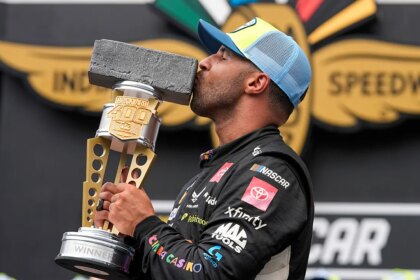 Bubba Wallace makes NASCAR history with thrilling Brickyard 400 victory at Indianapolis