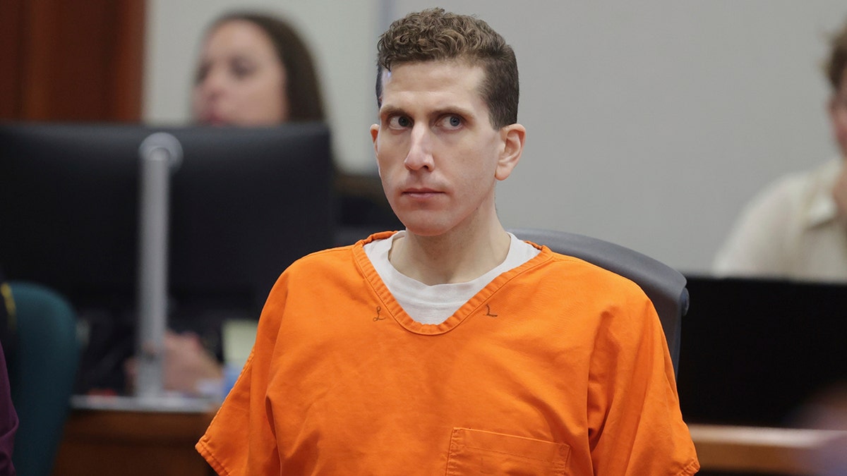 Bryan Kohberger during his sentencing hearing