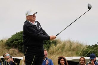 Trump boasts he ‘stopped about five wars’ while opening new Scotland golf course, vows to work with Netanyahu