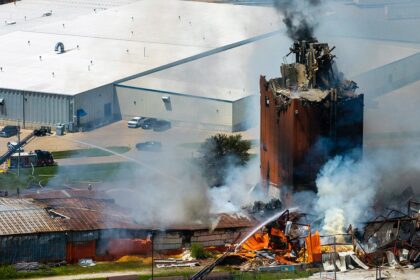 Midwest biofuels plant explosion, building collapse leaves 3 dead, including 2 children