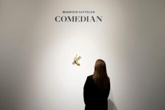 Artist’s infamous M banana that was duct-taped to a museum wall meets a tragic fate — again: ‘The security team acted quickly and calmly’