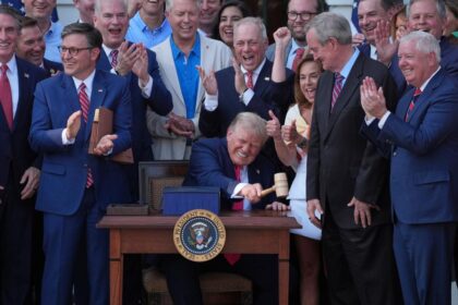 Trump signs ‘Big Beautiful Bill’ into law after saluting B-2 pilots who joined Iran strikes