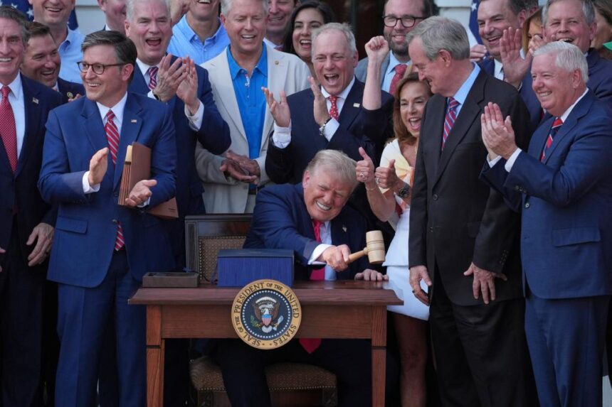 Trump signs ‘Big Beautiful Bill’ into law after saluting B-2 pilots who joined Iran strikes