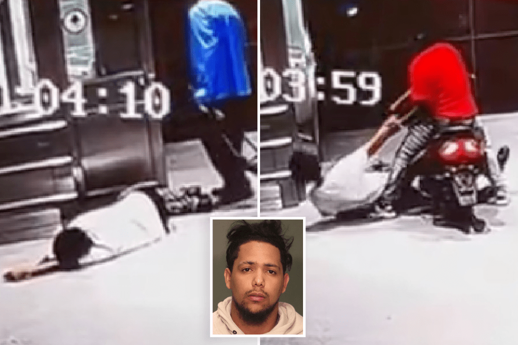 Shocking footage shows illegal migrants suspected of shooting off-duty CBP officer pull up to NYC hospital moments after ambush