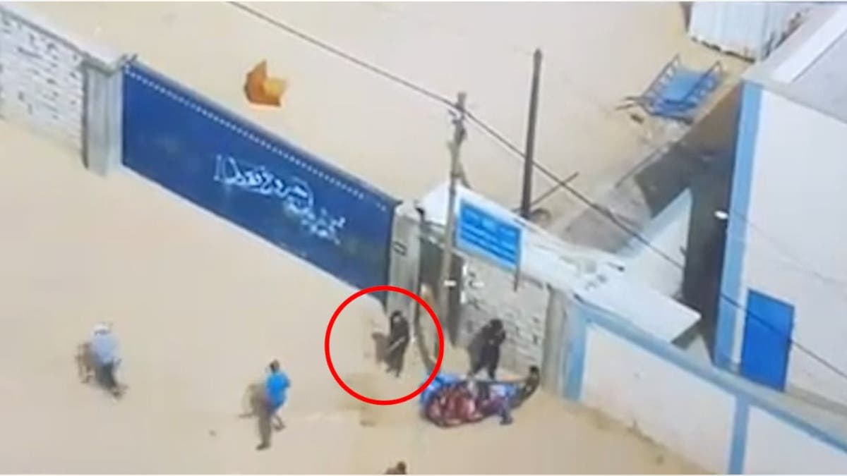 Hamas Terrorists UNRWA compound Rafah
