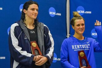 Riley Gaines calls on NCAA to amend Lia Thomas’ records after UPenn submits to Trump on issue