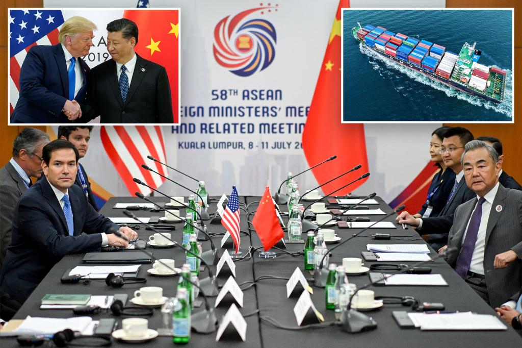Rubio meets China’s foreign minister in Malaysia as US-Chinese tensions mount
