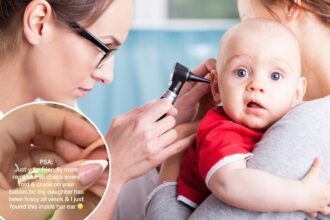 Concerned mom finds disgusting creepy crawler in shocking place on baby: ‘So easily missed’