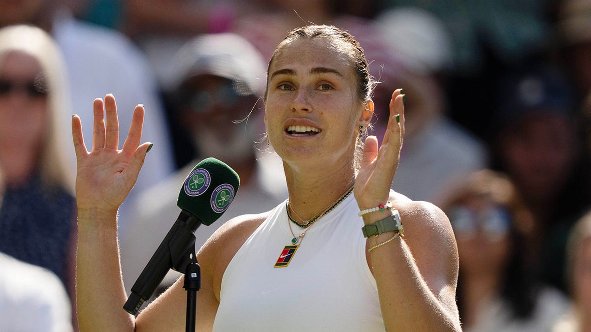 Aryna Sabalenka post match interview