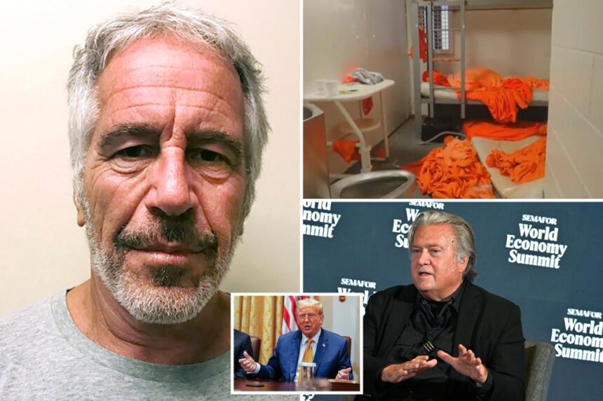 Steve Bannon calls for special prosecutor to investigate Jeffrey Epstein files